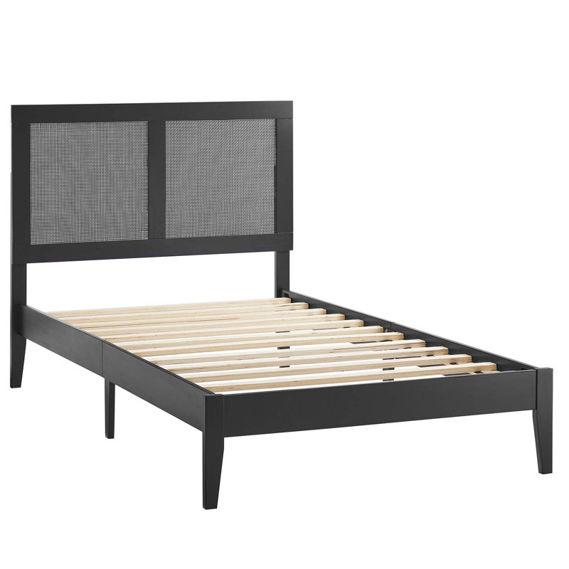 Modway Sirocco Bed, Twin, Black