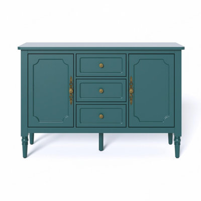 Collynns 47" W 3-Drawer Solid and Manufactured Wood Accent Cabinet