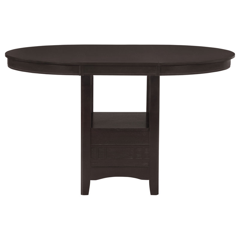  Table de salle à manger à rallonge, Espresso