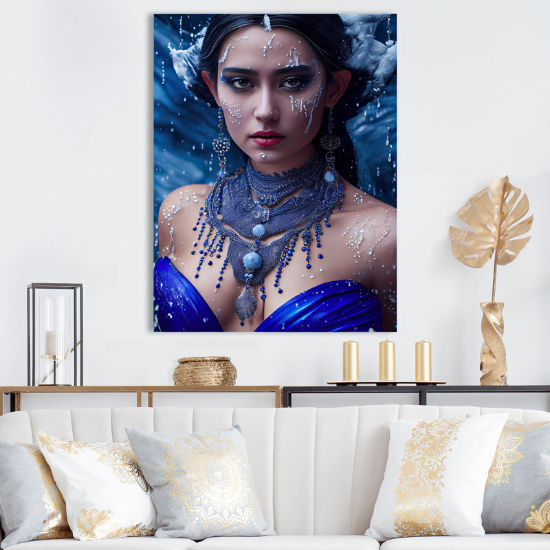 Fantasy & Sci-Fi Wall Decor on Metal, 32" H x 24" W x 1" D