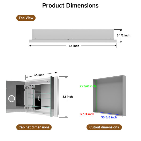 Dimensions du produit