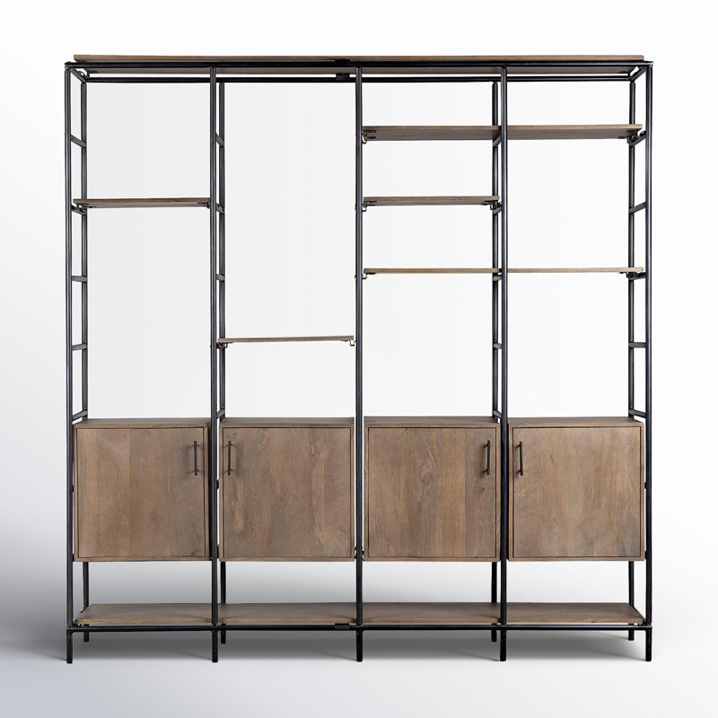 Zona Etagere Bookcase, 90" H x 82" W