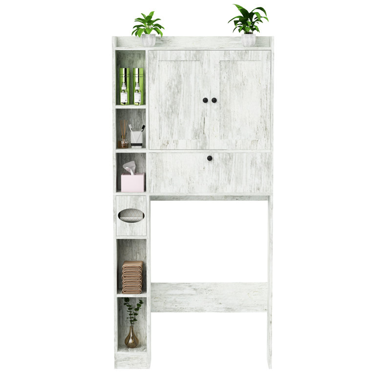 Rangement au-dessus de la toilette, Gris