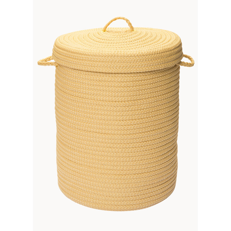 Panier à linge Manor, Grand format : H 30 po x l 18 po x P 18 po, Banane