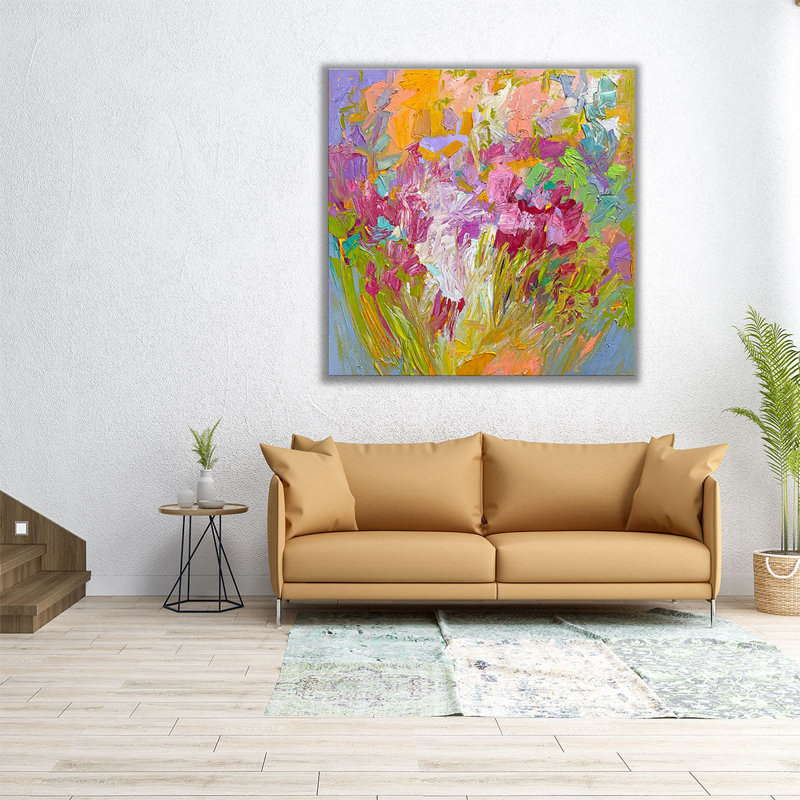 Hum Hum With Me I - reproduction d'art sur toile, H 40 po x l 40 po