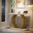 Modern Marble Top Console Table For Entryway