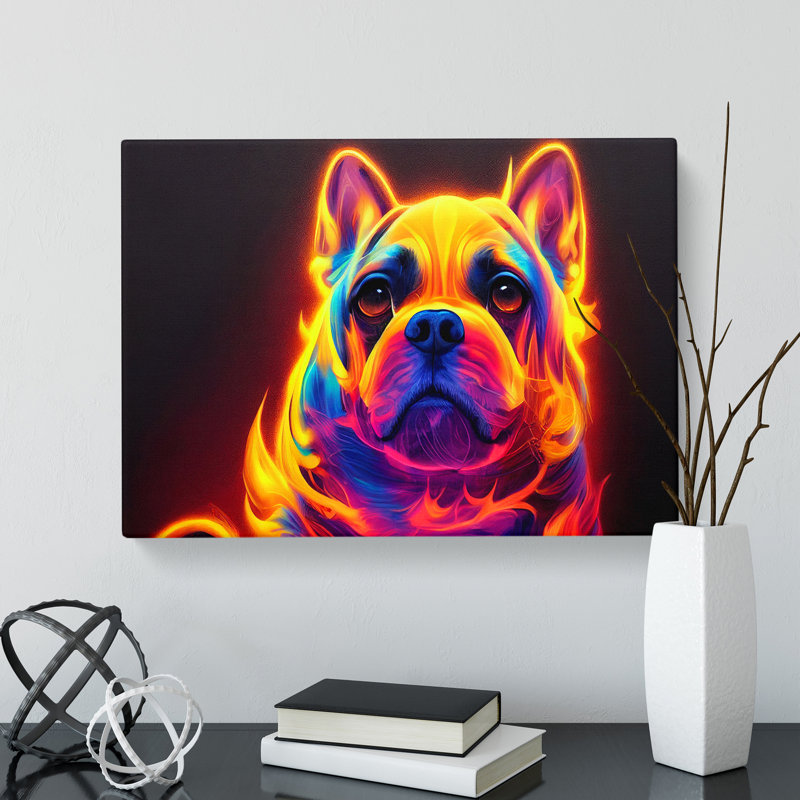 Dog Vol.4 - Wrapped Canvas Print, 40cm H x 60cm W x 3cm D