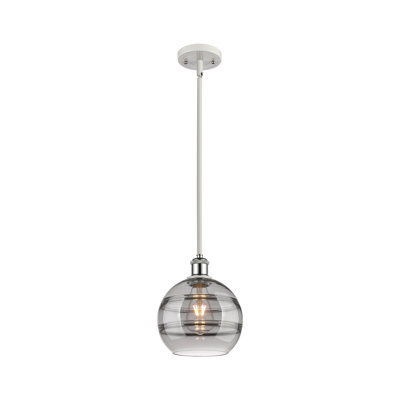 Ballston Bienes 1 Light Stem Hung Pendant-516-G556