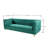 Arnav luxe Velvet Sofa, 86" Wide,  Solid Construction, Fully Assembled-1289310515