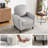 32" Wide Upholstered  Armchair-1287456410