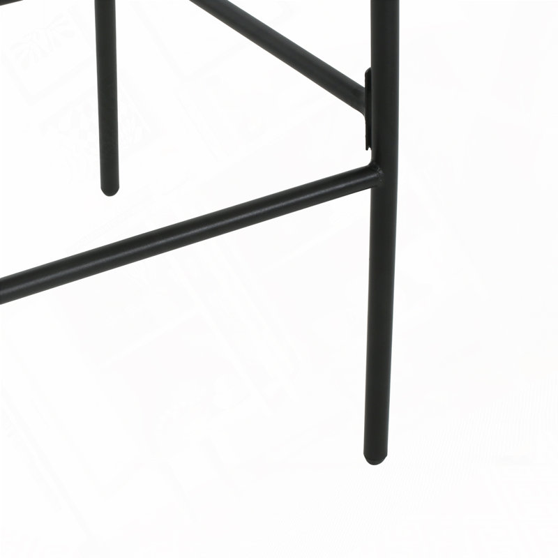 Outdoor Patio Rope Bar Stool, Brown