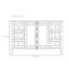 Buffet tout en bois massif