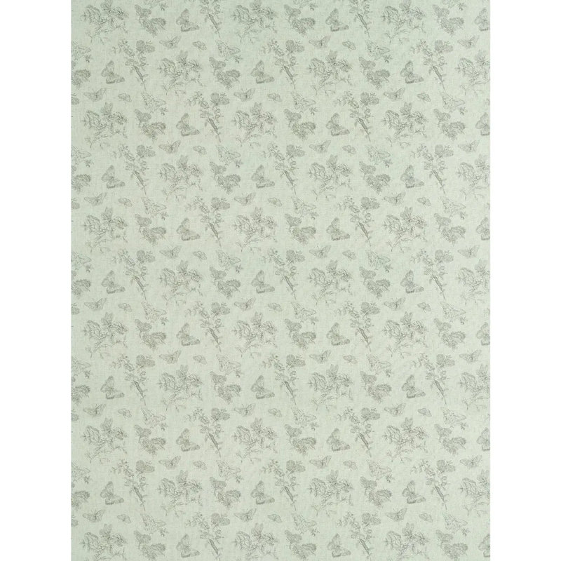 Baudin Butterfly Linen Wallpaper, Black
