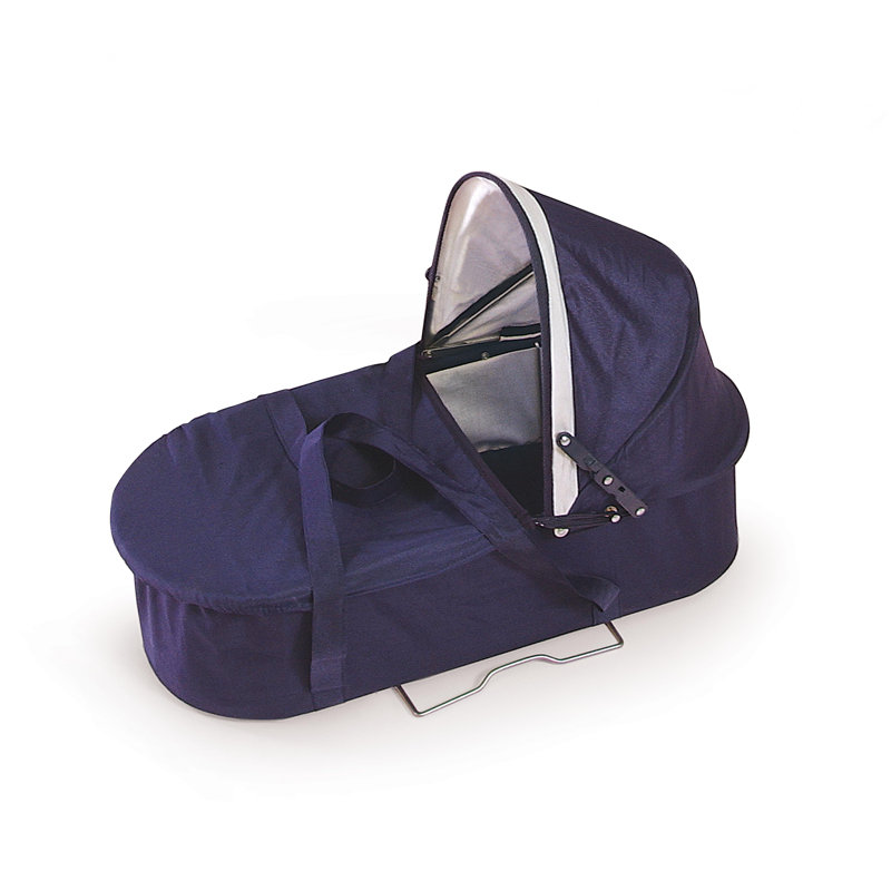 Just Like Mommy 3-In-1 Doll Stroller, Navy/White