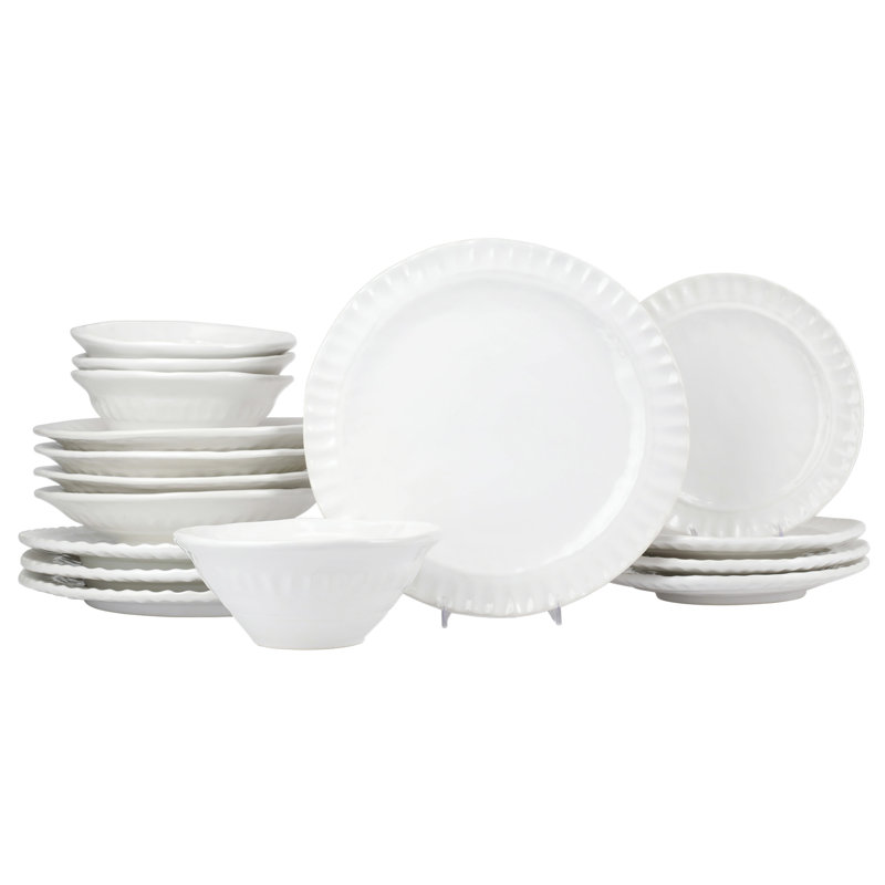 Pietra Serena Handmade Stoneware Dinner Plate