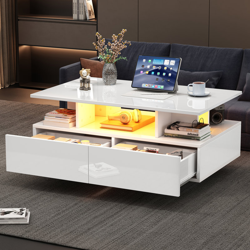 Dashiah Coffee Table with Storage