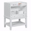 Ensemble de meuble-lavabo simple 23,6 po avec plateau en bois manufacturé Sherla