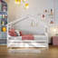 Lit en bois avec couchette-1131803767