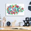 «Joyful» par Hello Angel, art mural en verre acrylique-868774114
