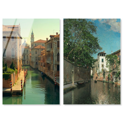 «Venetian Set Travel», reproduction acrylique par Art Remedy