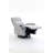 Short Plush Manual Button Armchair Sofa-1452172808