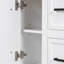 Meuble-lavabo 36 po avec lavabo intégré en résine - 4 tiroirs, 2 portes
