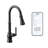 Peterson Touchless Single Handle Kitchen Faucet with Wave and Power Boost and with Accessories-48216345