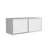 Floating Cabinet with Sliding Door Entryway Cabinet Room Open Decorative Modern High Wide-1514372081