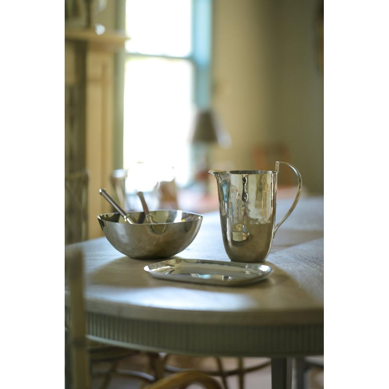 Reflective Stainless Steel Pitcher