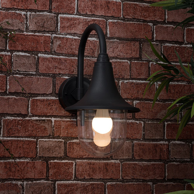 Redman Black Outdoor Barn Light
