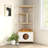 Corner Cat Tower, Cat Tree With Scratching Post, Cat Condo With Feeding Station And Climbing Platforms, Pet Furniture For Indoor Cats