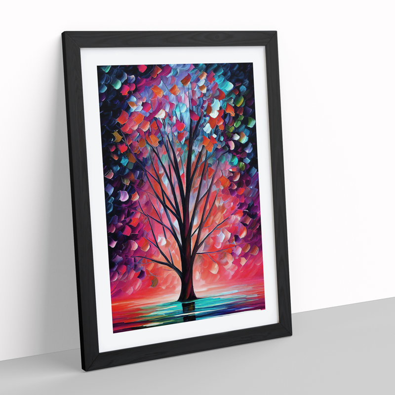 Portrait of a Tree No.2 - Framed Print, Black Framed, 34cm H x 25cm W x 2cm D