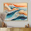 Biomorphism Glacial Abstract Landscape II - Art abstrait à l'encre liquide-876306620-982955338