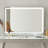Khalaya Metal Rectangle LED Floor Mirror