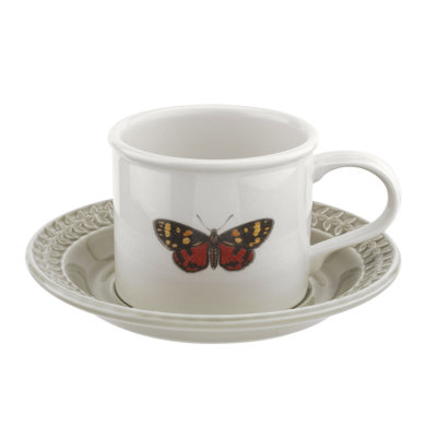 Portmeirion, Botanic Garden Harmony - Cup & Saucer, Stone