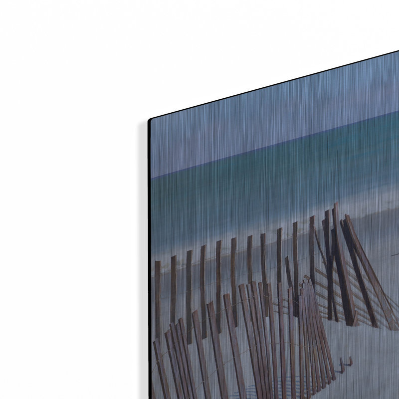 «02 Snow Fence With Two Chairs» par Zhen-Huan Lu, H 24 po x l 36 po
