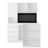 White L-shaped Desk With Paper Tray - Modern Home Office Storage And Charging Station L Shaped Table Lamp Space Writing