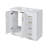 " premium bathroom vanity set - ceramic basin, solid wood frame with 3 drawers & soft-close storage