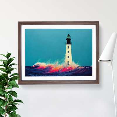 Delicious Lighthouse - Single Picture Frame Painting