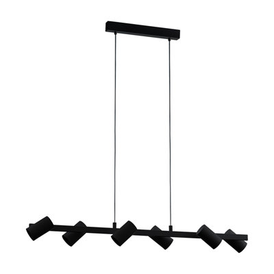 6 - Light Kitchen Island Linear Pendant
