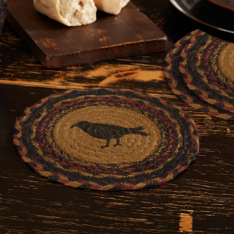 Ensemble de 3 pattes en jute Heritage Farms