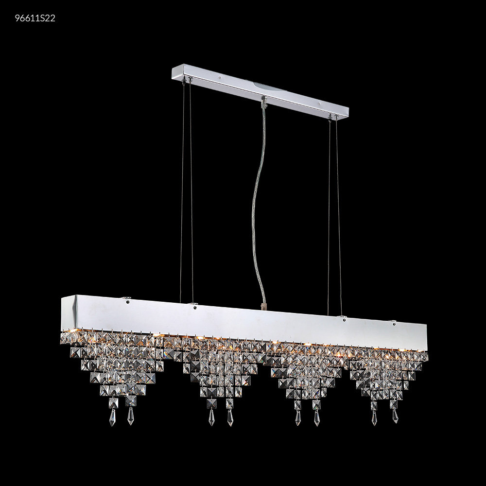 James R. Moder Fashionable Bar Light Crystal Chandelier | Wayfair