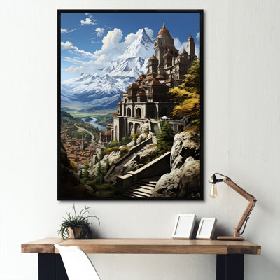 " Castle In French Alps I "