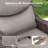 Anner 5-Piece All Weather Outdoor Wicker Patio Conversation Set With Square Metal Fire Pit Table, Swivel Gliders And Side Table-1808669431-1808668937-1808668936