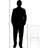 Jordan Solid + Manufactured Wood White Finish Dining Chair, 35.47'' H X 17.21'' W X 19.13'' D
