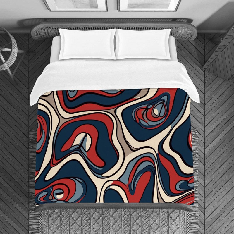Literie Funky, Housse de couette pour très grand lit