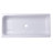 36" Fireclay Rectangular Trough Bathroom Sink