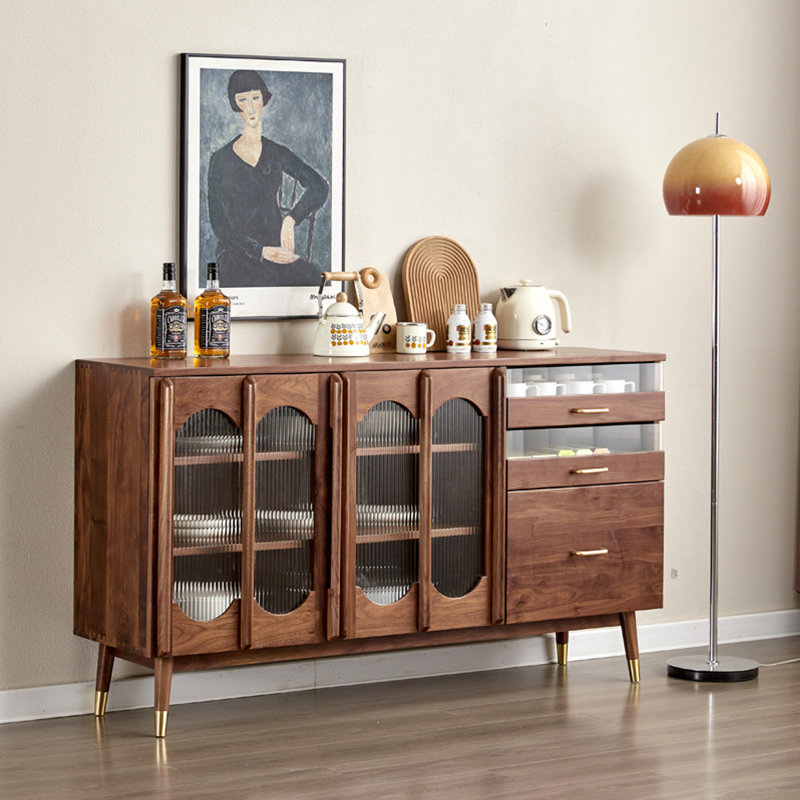 Minimalist modern multi-functional sideboard