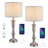 Cearra Metal USB Table Lamp