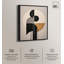 Toile abstraite moderne en vinyle Mid-Century par Art Remedy-110207998-110208003